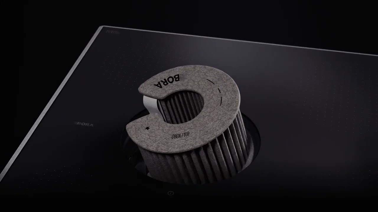 BORA S Pure aktiivsöe lõhnafiltri vahetamine