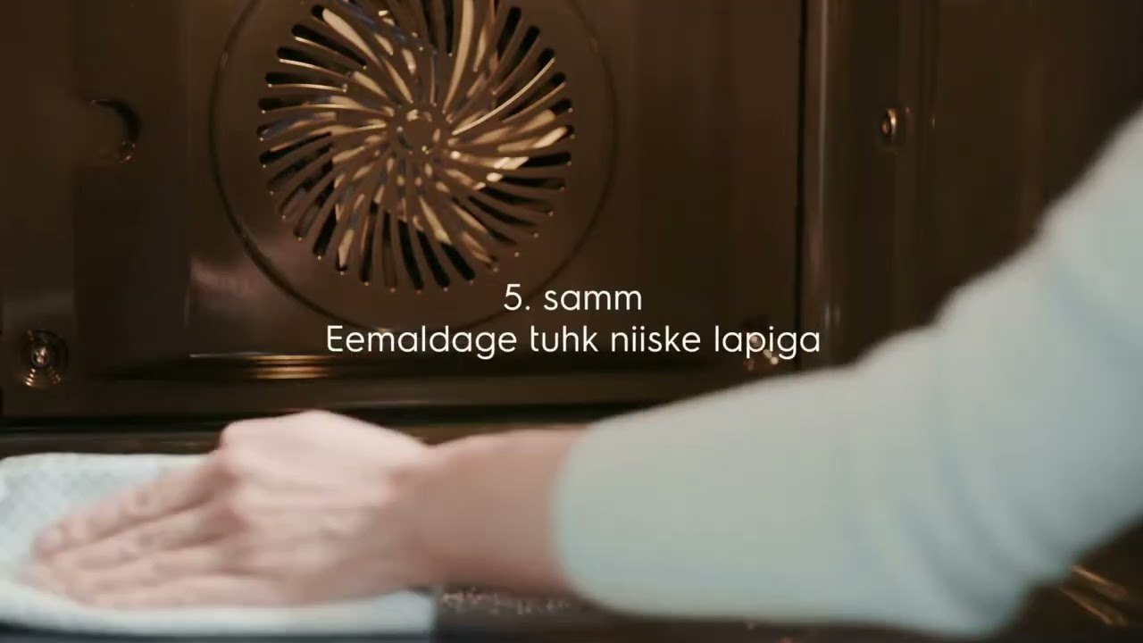 Electrolux ahju pürolüüsfunktsioon