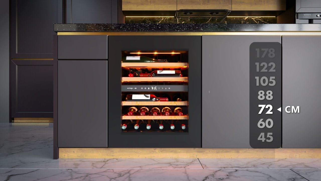 PLATINUM range - Avintage connected temperature control wine cellars with remote control