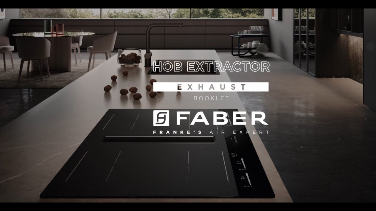 Faber Galileo Hob Extractors - Installation - Exhaust Mode