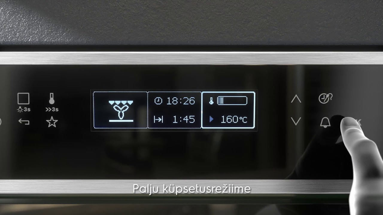 Electrolux VCU juhtpaneel