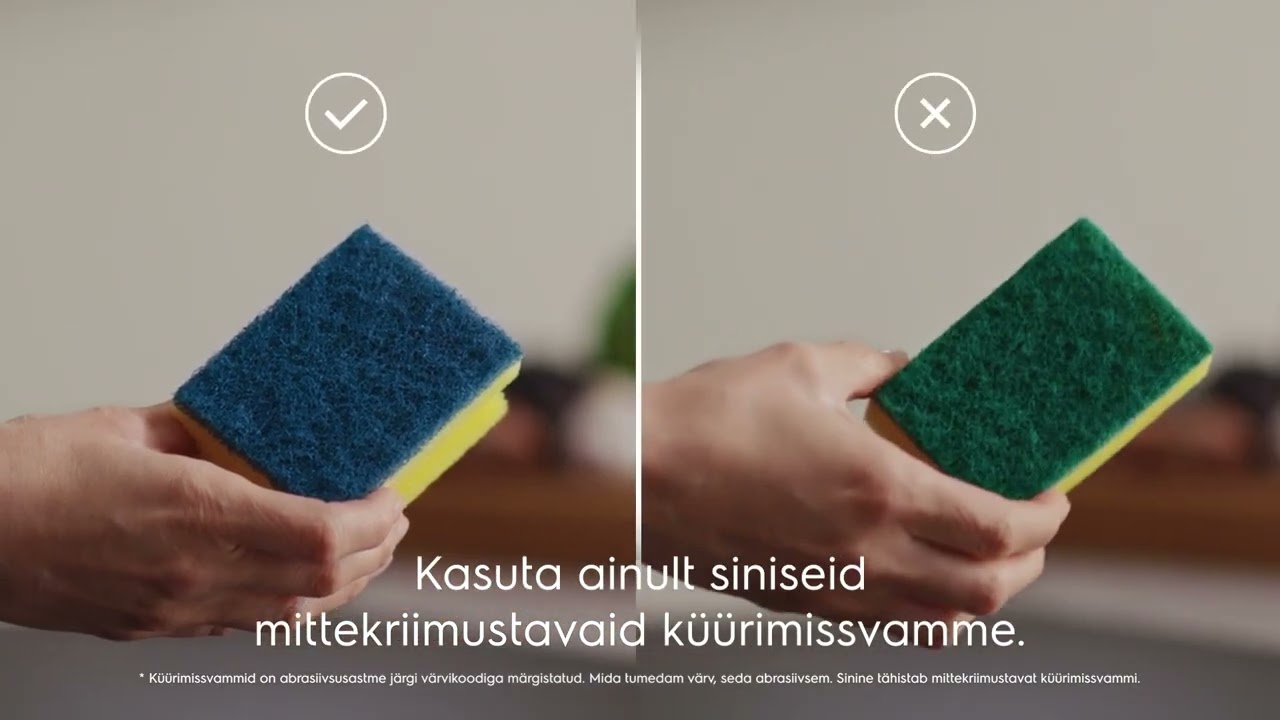 Pliidiplaadi puhastusvahend Matt Care