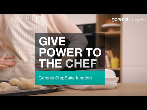 How it works • Gorenje •  OptiBake ovens • StepBake