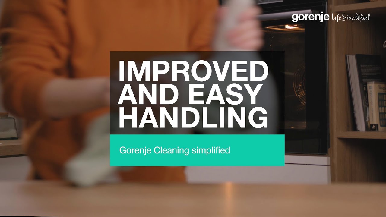 How it works • Gorenje •  OptiBake ovens • Easier cleaning