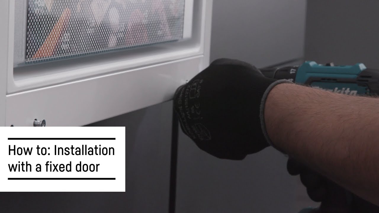 Installation of refrigerators and freezers with a fixed door | Liebherr