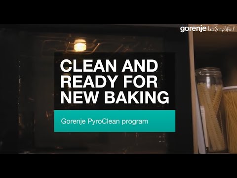 How it works • Gorenje •  OptiBake ovens • PyroClean