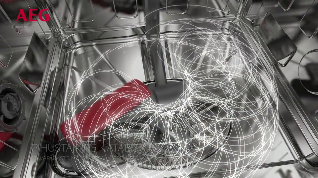 Võimas nõudepesu süsteemiga Satelliteclean®