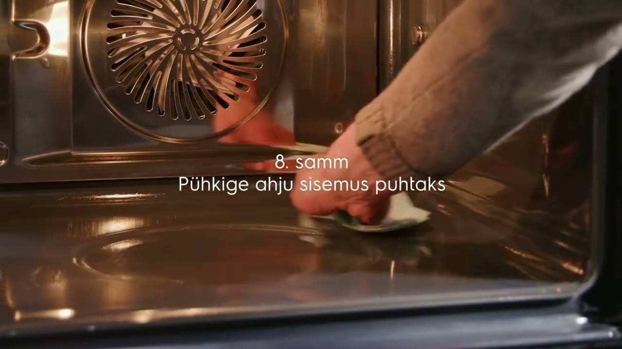 Kuidas puhastada StemBoost ahju