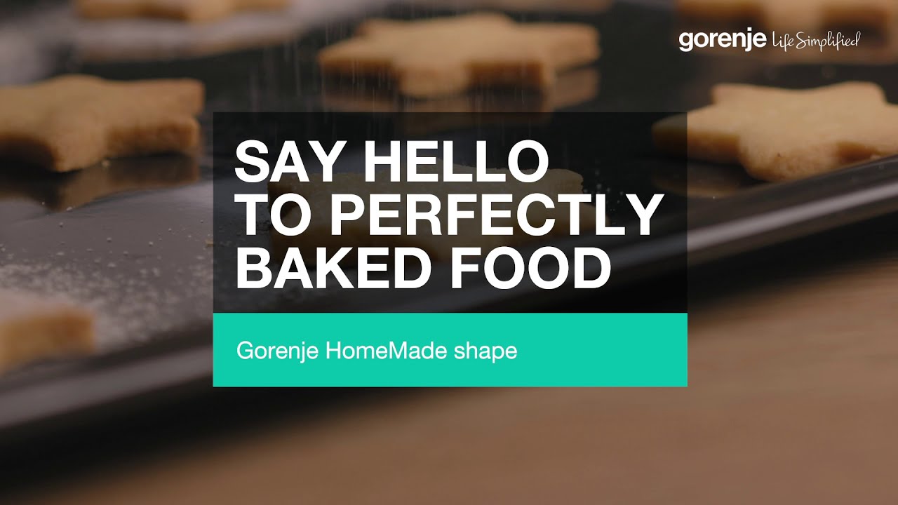 How it works • Gorenje •  OptiBake ovens • HomeMade Shape