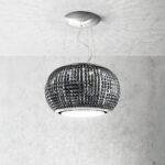 Õhupuhasti Elica INTERSTELLAR BL/F/65 must klaas