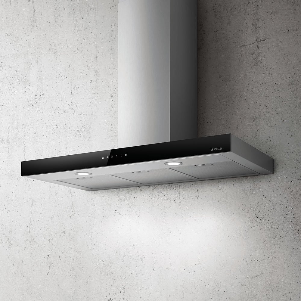 Õhupuhasti Elica JOY BLIX/A/90 esipaneel must klaas Õhupuhasti Elica JOY BLIX/A/90 esipaneel must klaas