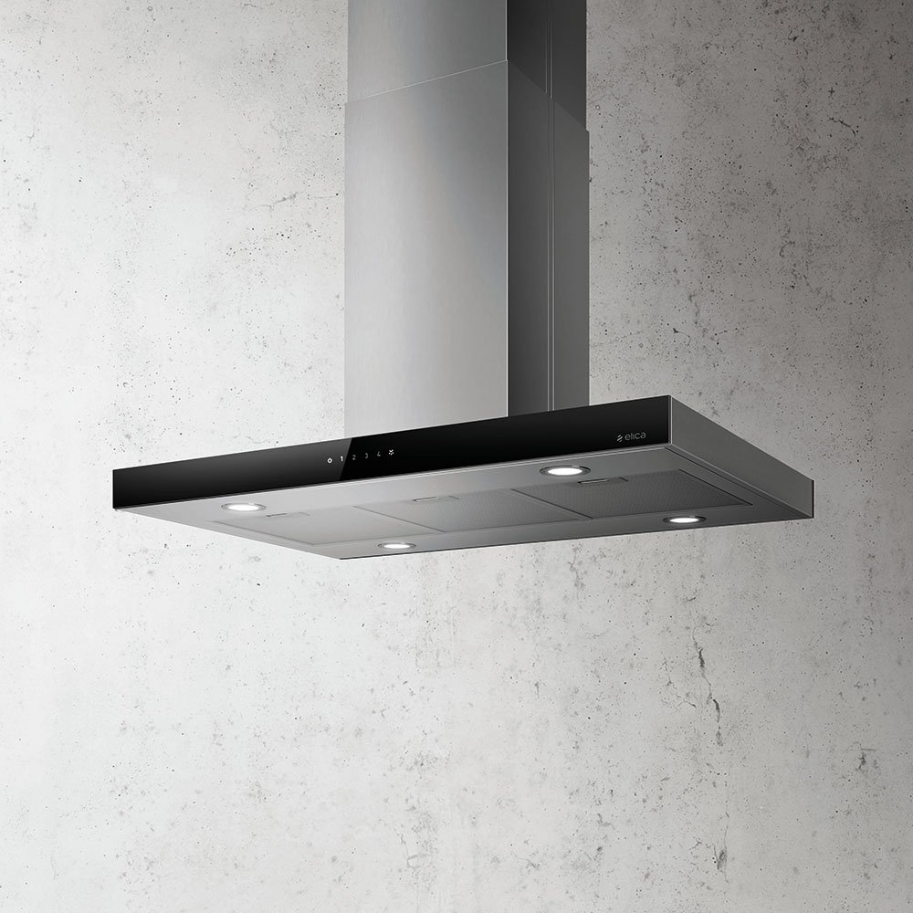 Õhupuhasti Elica JOY ISLAND must klaas Õhupuhasti Elica JOY ISLAND must klaas