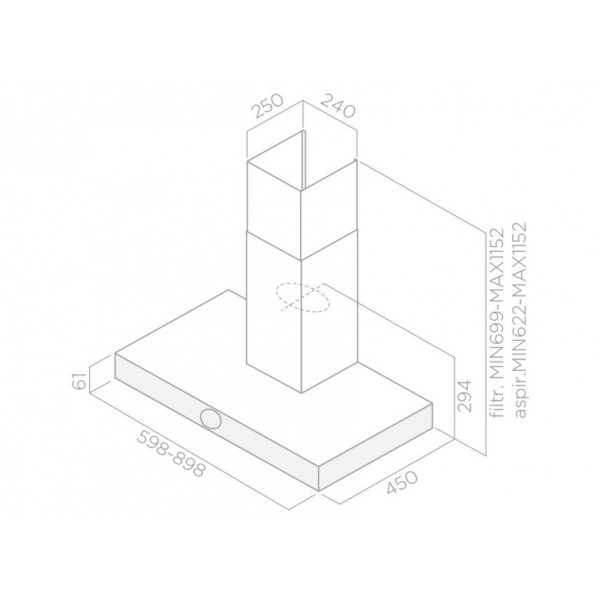 Õhupuhasti Elica LOL joonis