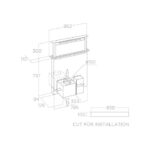 Tööpinna õhupuhasti Elica GETUP CAST IRON/A/90 malm - Image 3