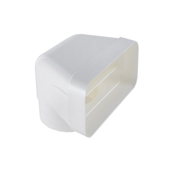 Ventilatsioonitoru ELICA KIT0121007 lapik ümar liitmik 90° plastik