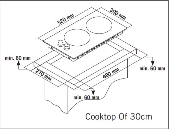 Induktsioonpliidiplaat Simfer H3.020.DEISP