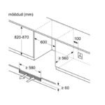 Integreeritav veinikülmik Bosch KUW21AHG0 - Image 4