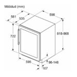 Integreeritav veinikülmik Bosch KUW21AHG0