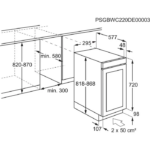Integreeritav veinikülmik Electrolux EWUS018B7B
