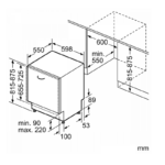 Integreeritav nõudepesumasin Bosch SMV8YCX03E