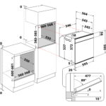 Integreeritav ahi Whirlpool W7OM44S1PBL isepuhastuv