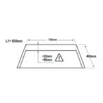 Elica pliidiplaat koos õhupuhastiga NIKOLATESLA FIT XL BLA83