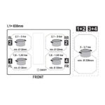 Elica pliidiplaat koos õhupuhastiga NIKOLATESLA FIT XL BLA83