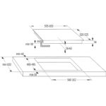 Induktsioonpliidiplaat Gorenje 60cm