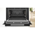 Integreeritav kompaktahi mikrolainefunktsiooniga Bosch CMG978NB1