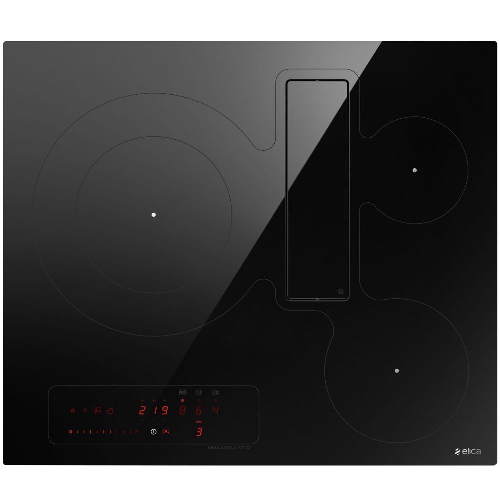 Elica pliidiplaat koos õhupuhastiga NIKOLATESLA FIT 3Z BLA60 Elica pliidiplaat koos õhupuhastiga NIKOLATESLA FIT 3Z BLA60