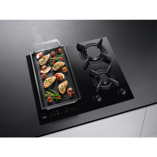 Pliidiplaat AEG HDB64623NB induktsioon ja gaas
