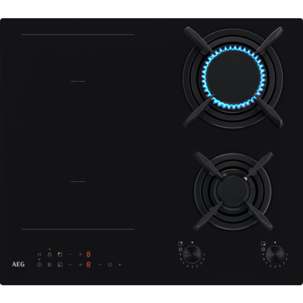 Pliidiplaat AEG HDB64623NB induktsioon ja gaas