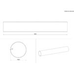 Ventilatsioonitoru ümar plastik AEG M2CKCF07