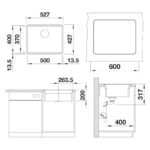 BLANCO ETAGON 500-F valamu - Image 10