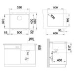 BLANCO ETAGON 500-U valamu - Image 14