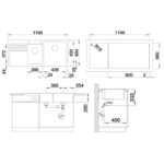 BLANCO NAYA 8 S valamu