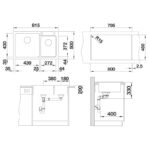 BLANCO NAYA 8 valamu