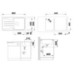 BLANCO SONA 5 S valamu - Image 12