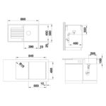 BLANCO ZIA 5 S valamu - Image 8