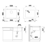 BLANCO SUBLINE 500-U valamu - Image 12