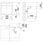 BLANCO PANOR 60 Country house keraamiline valamu - Image 4