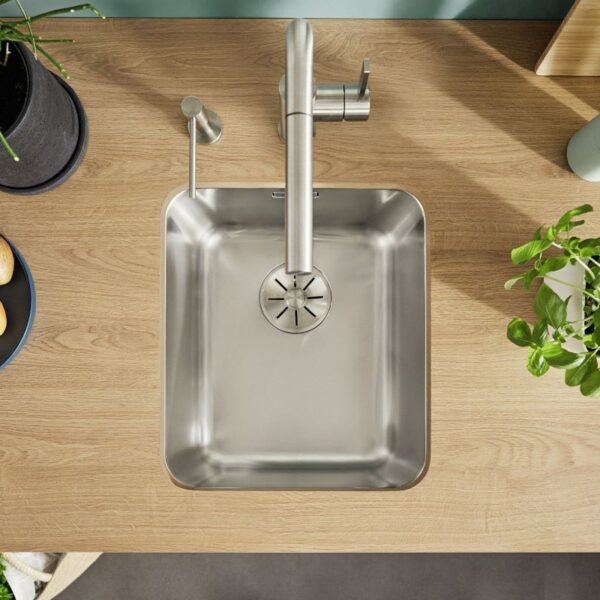 BLANCO SOLIS 340-U roostevaba valamu 526115