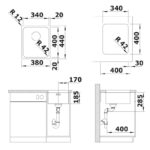 BLANCO SOLIS 340-U roostevaba valamu - Image 4
