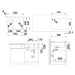 BLANCO SOLIS 340/180-U roostevaba valamu vasakul - Image 4