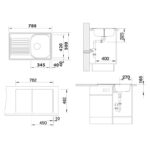 BLANCO TIPO 45 S COMPACT roostevaba valamu - Image 3