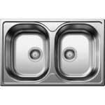 BLANCO TIPO 8 COMPACT roostevaba valamu 513459