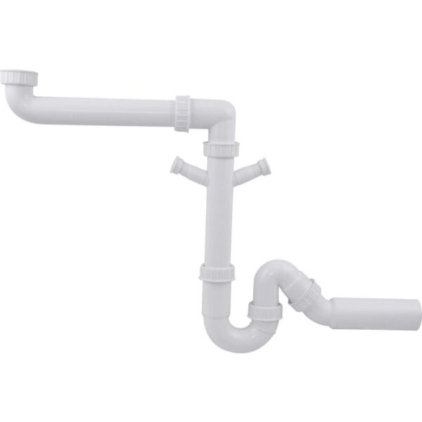 Sifoon ruumi säästva toruga köögivalamule 137287