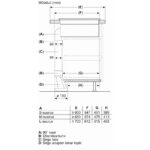 Induktsioonpliidiplaat Bosch koos õhupuhastiga