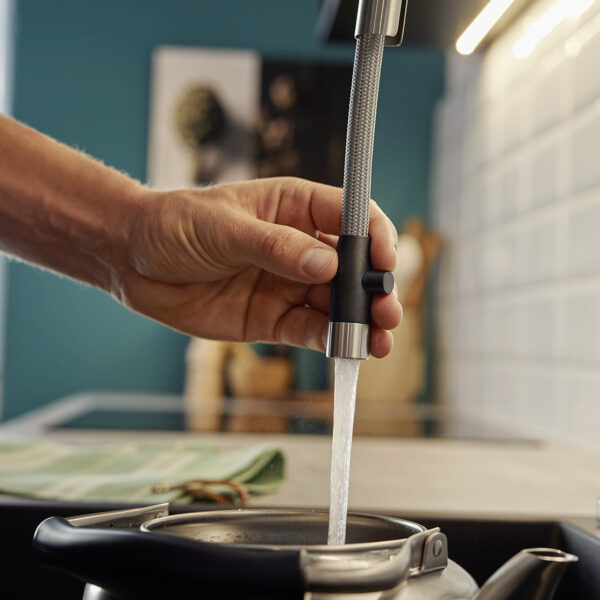 BLANCO JANDORA-S köögisegisti harjatud roostevaba teras 526614