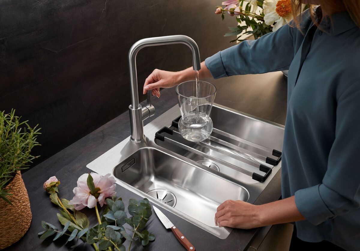 BLANCO JANDORA köögisegisti harjatud roostevaba teras 526615